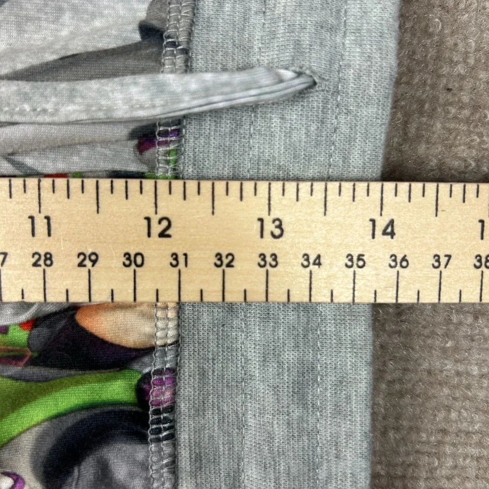 Disney Pixar Toy Story Buzz Lightyear Sleep Pants Unisex XL Gray Graphic Print